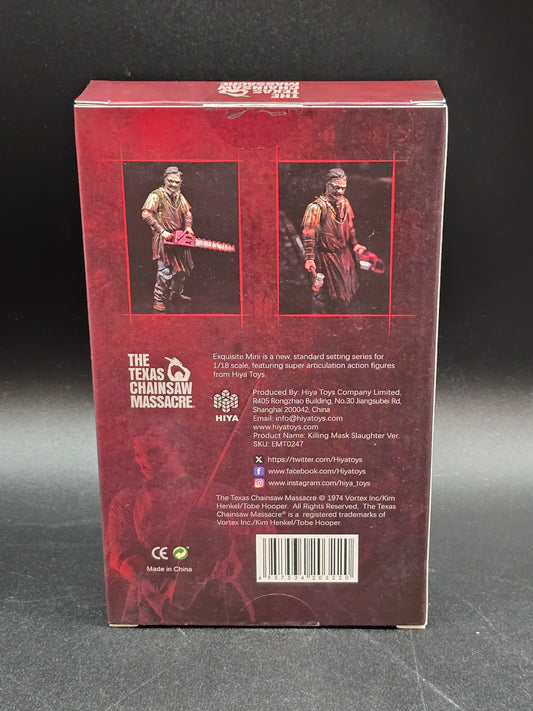 Texas Chainsaw Massacre 2003 Leatherface Slaughter Version Exquisite Mini 1:18 Action Figure Exclusive