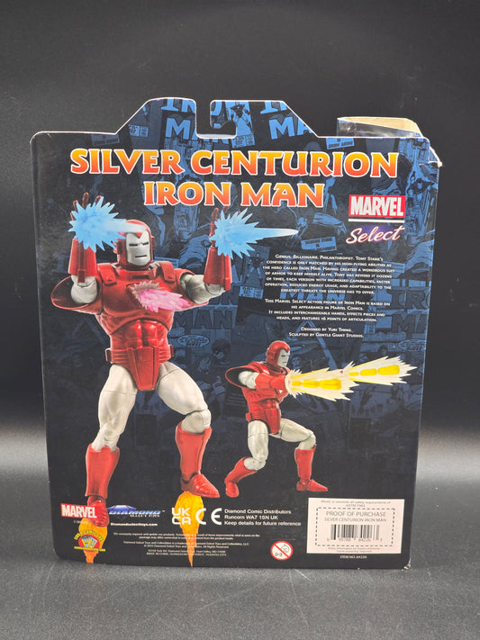 Silver Centurion Iron Man Marvel Select 2022