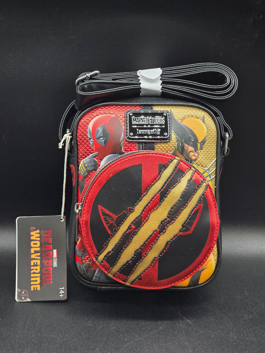 Deadpool and Wolverine Crossbody Bag Loungefly