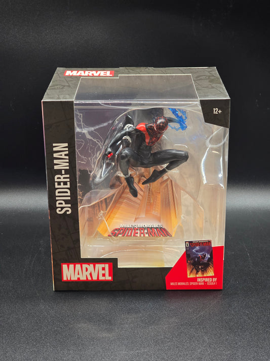 Spider-Man Miles Morales 1:10 McFarlane Marvel Posed Figure Scene Mile Morales: Spider-Man Issue# 1