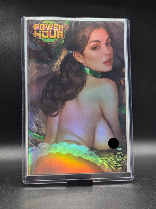 Power Hour #2 Shikarii "Oz" Naughty Up-Close Cosplay Cover (Holofoil)