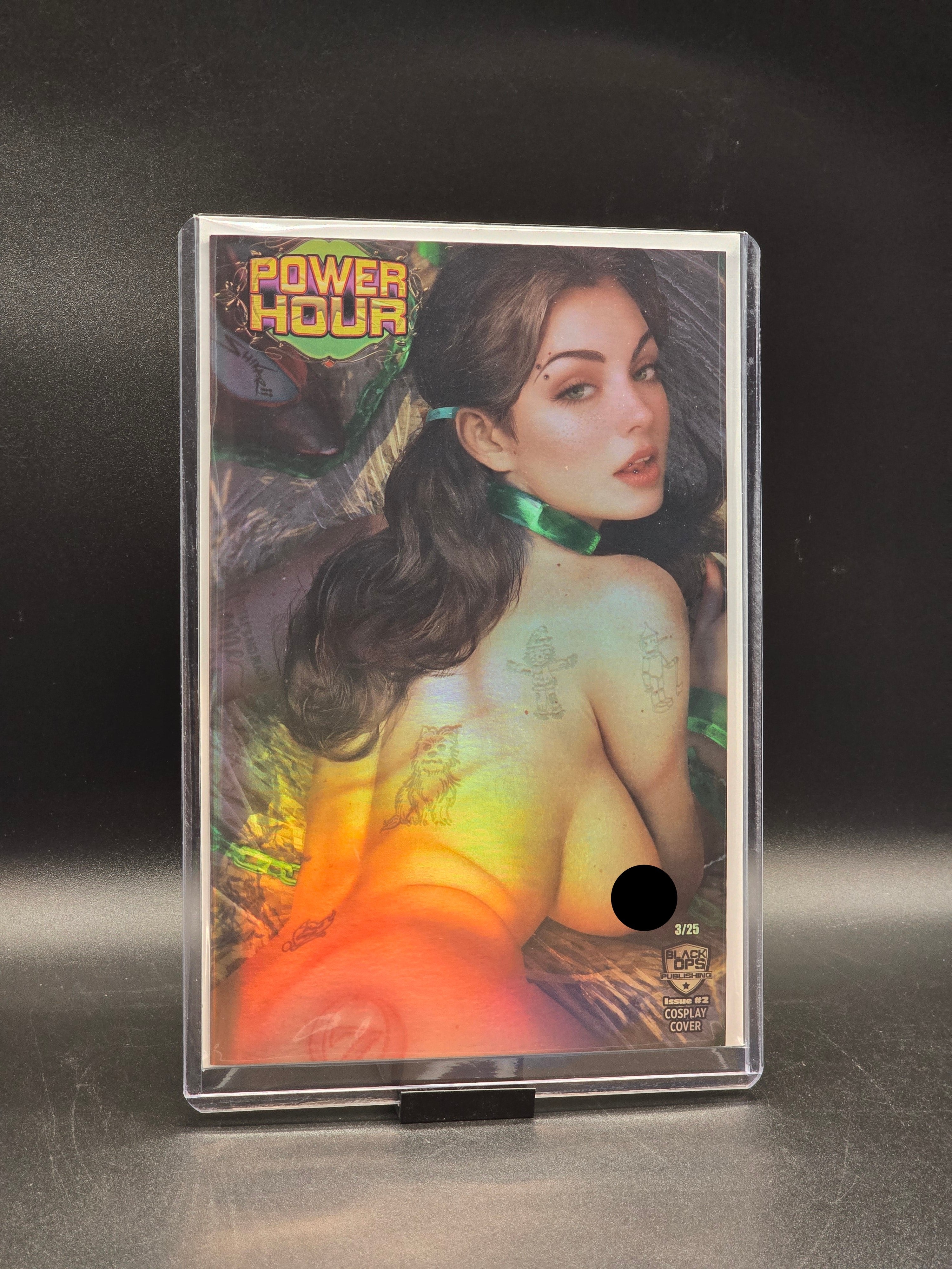 Power Hour #2 Shikarii "Oz" Bad Girl Up-Close Cosplay Cover (Holofoil)