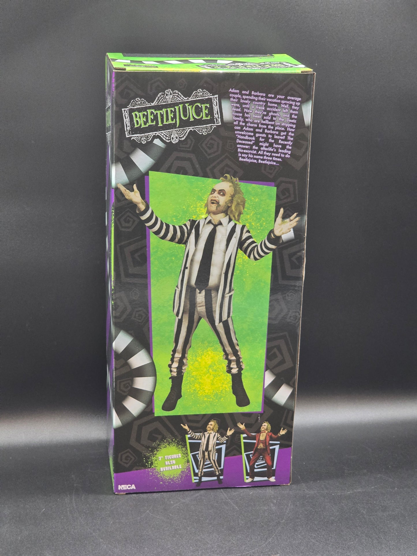 Beetlejuice Talking Striped Suit 1/4th Scale Figure Beetlejuice 1988 Movie