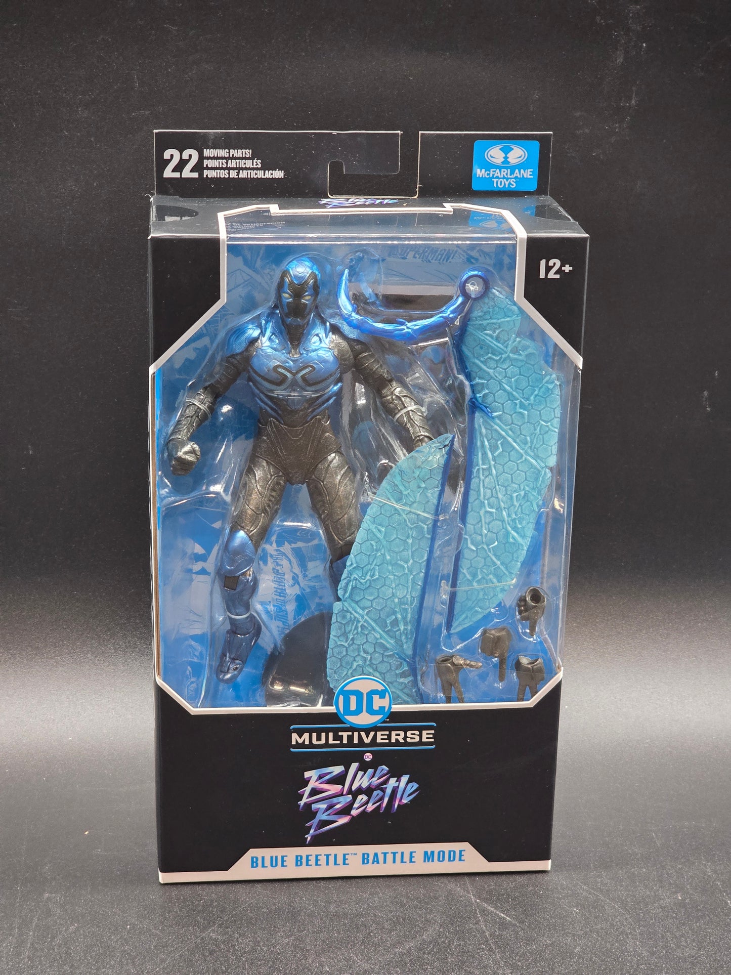 Blue Beetle Battle Mode DC Multiverse McFarlane Blue Beetle Movie