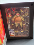 Set of 4 Teenage Mutant Ninja Turtles BST AXN (Ver. 2) Figure & Comic Set