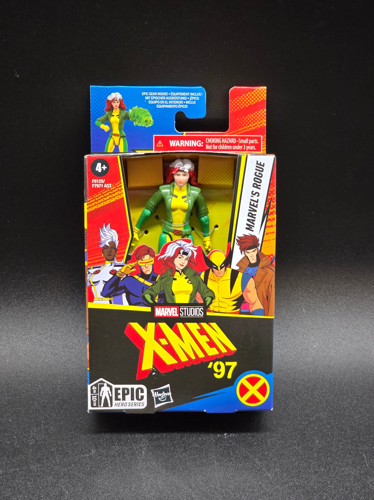 Rogue X-Men '97 Epic Hero Series Hasbro 3.75