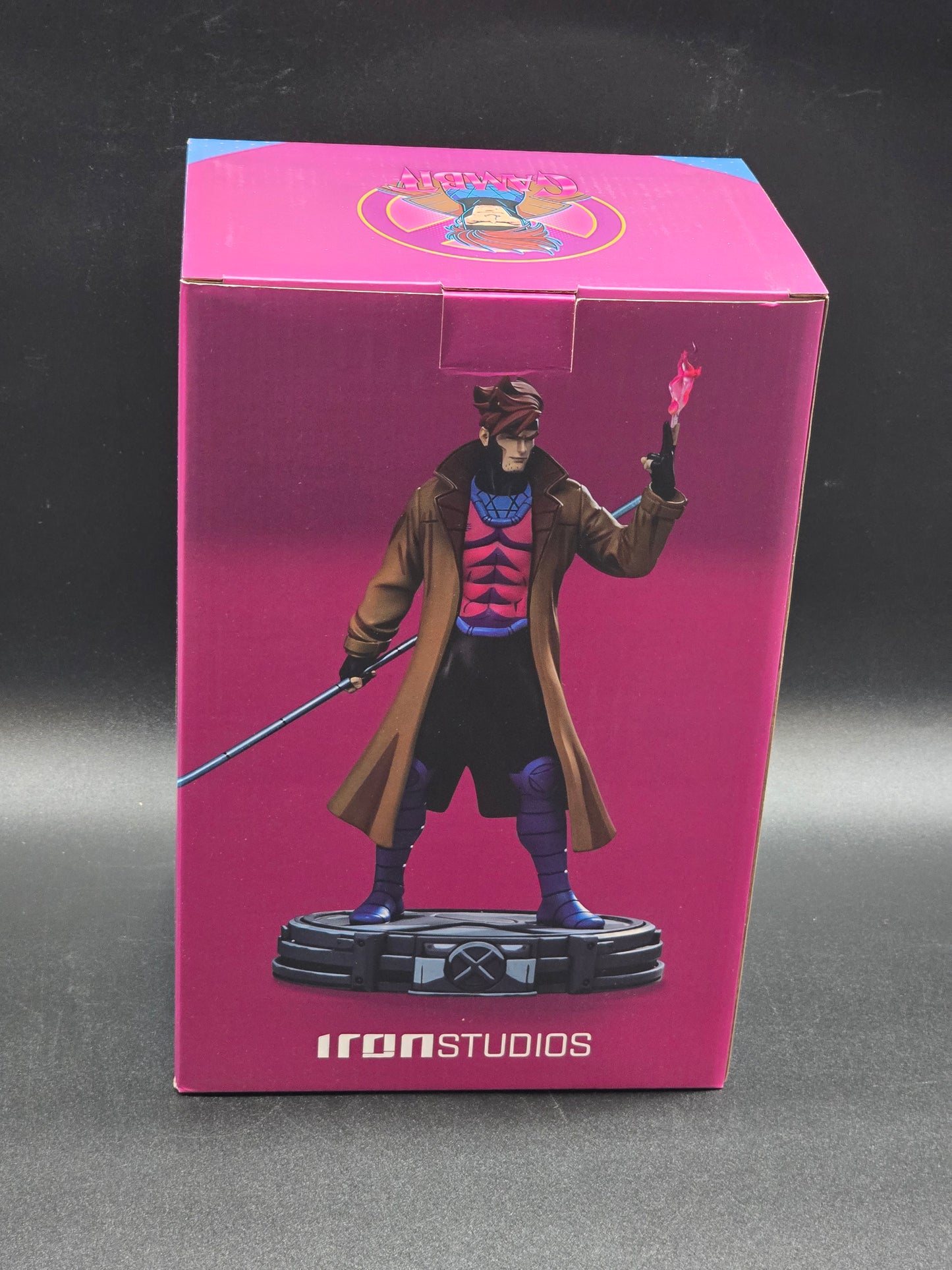 Gambit X-Men 97 1:10 Art Scale Statue Iron Studios Statue Marvel