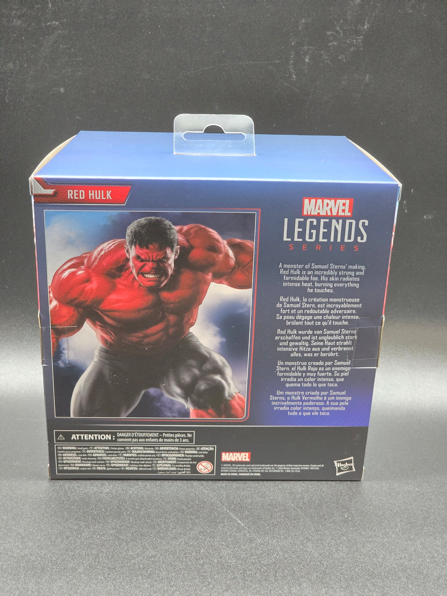 Red Hulk Deluxe Marvel Legends 2024 Captain America: Brave New World