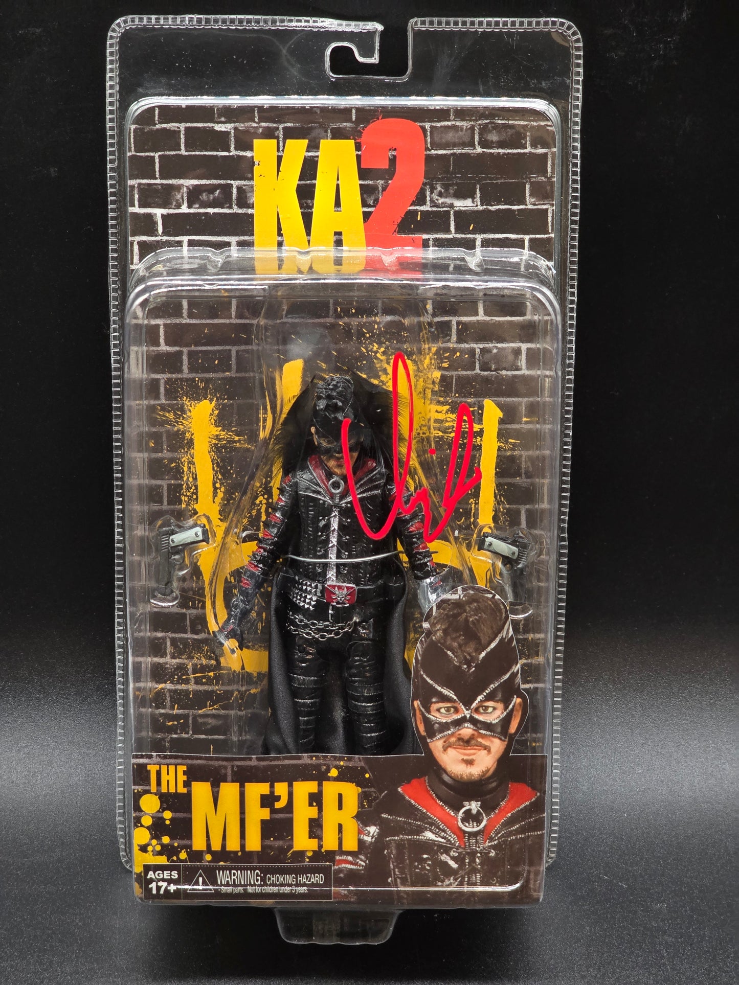 The MF'ER KA2 (censored) Signed Christopher Mintz-Plasse