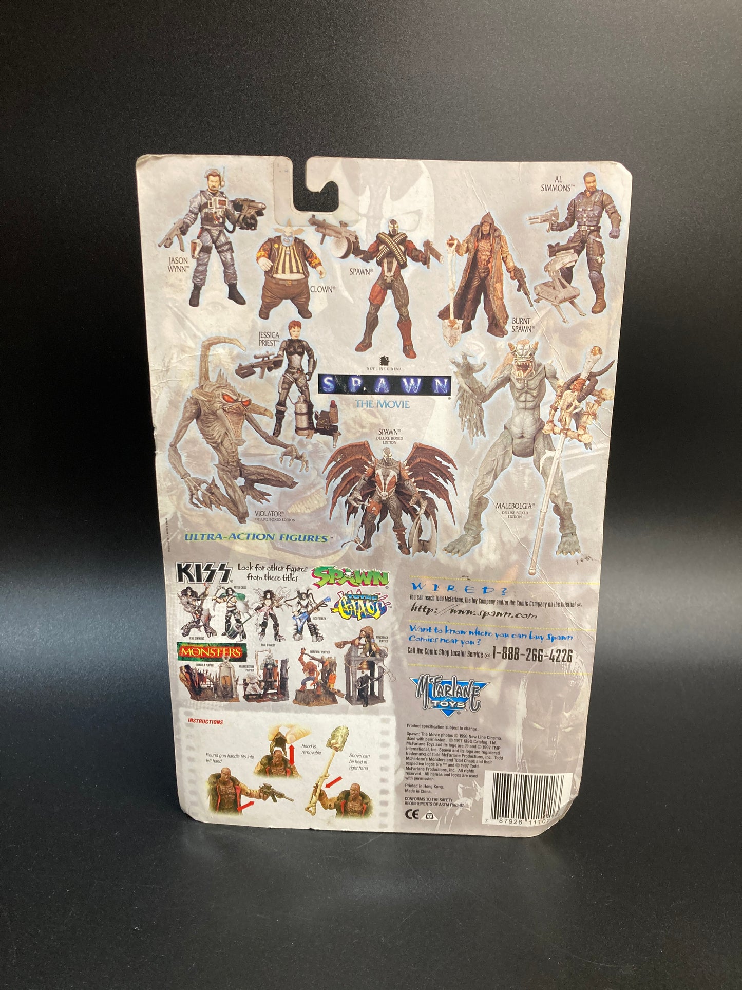 Burnt Spawn Spawn Movie McFarlane Toys Action Figure 1997