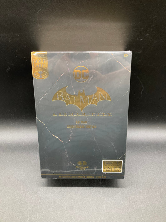 Batman Knightmare Edition McFarlane Arkham City Authenticated Limited Edition Gold Label Figure 2025
