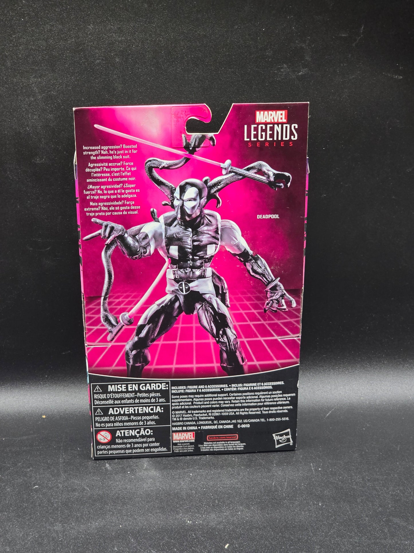 Deadpool Back in Black Hasbro Marvel Legends Figure 2017