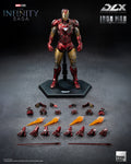 Iron Man Mk 6 Battle Damaged Iron Man 3 The Infinity Saga DLX Action Figure Threezero 2026