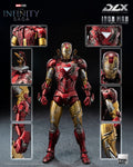 Iron Man Mk 6 Battle Damaged Iron Man 3 The Infinity Saga DLX Action Figure Threezero 2026
