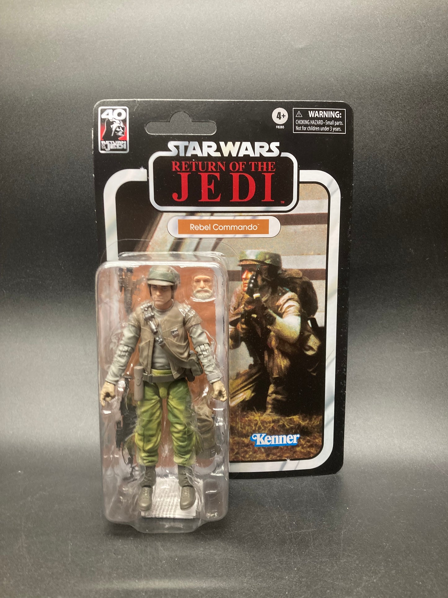 Rebel Commando Hasbro Star Wars Black Series Return Of The Jedi 40th Anniversary Kenner Retro Figure 2023