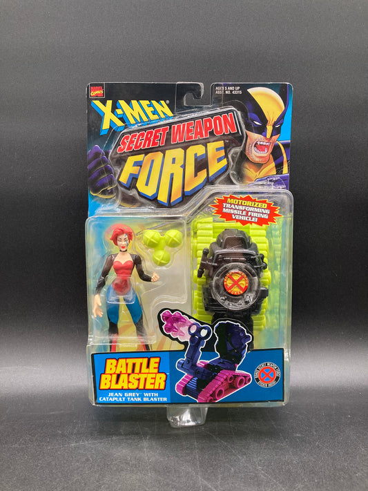 Battle Blaster Jean Grey Toybiz X-Men Secret Weapon Force Figure 1998