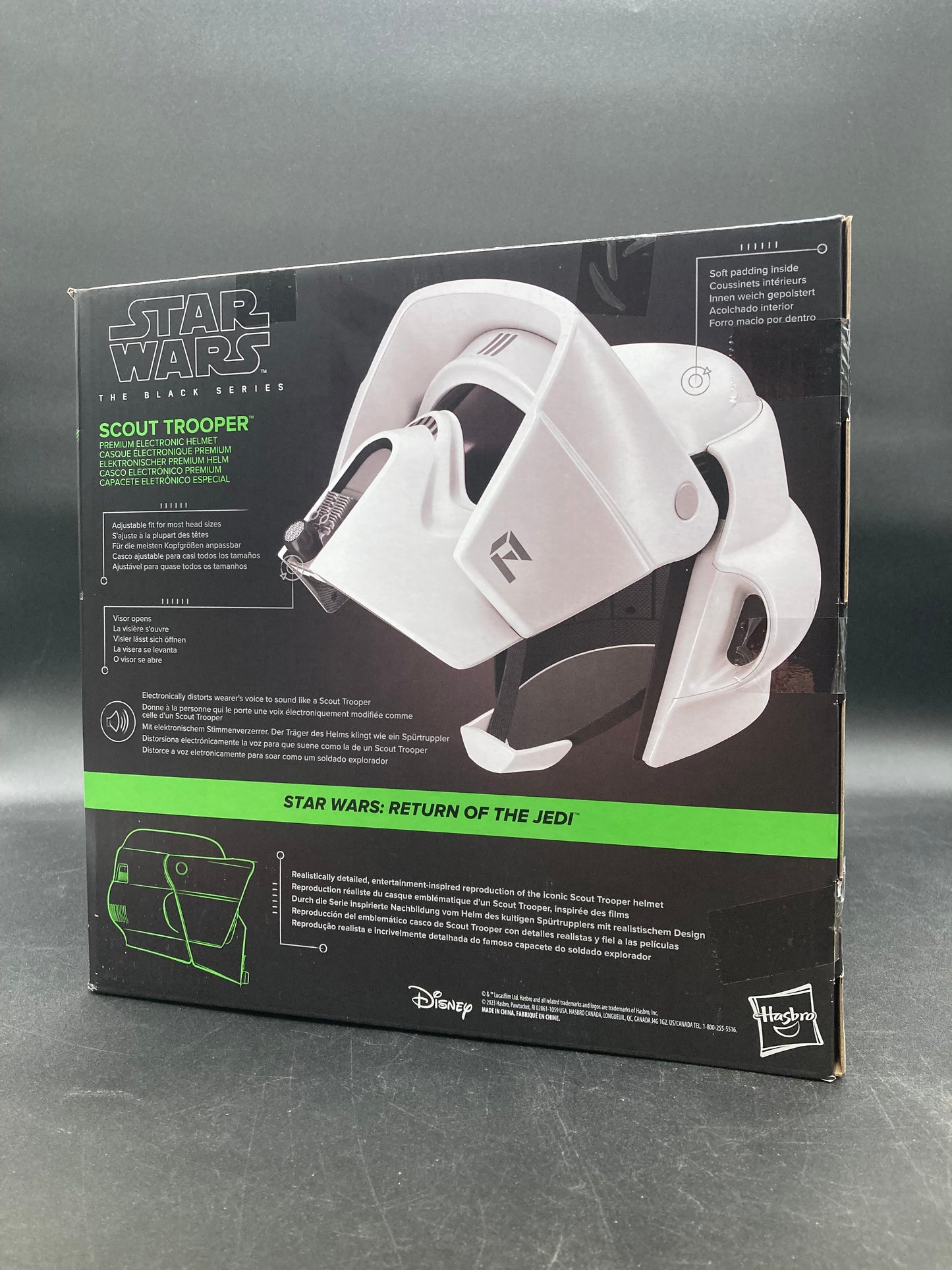 Scout Trooper Helmet Hasbro Black Series Star Wars Cosplay Helmet