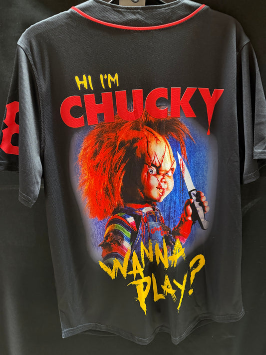 Good Guys - Chucky - Button-up Baseball Jersey - Universal