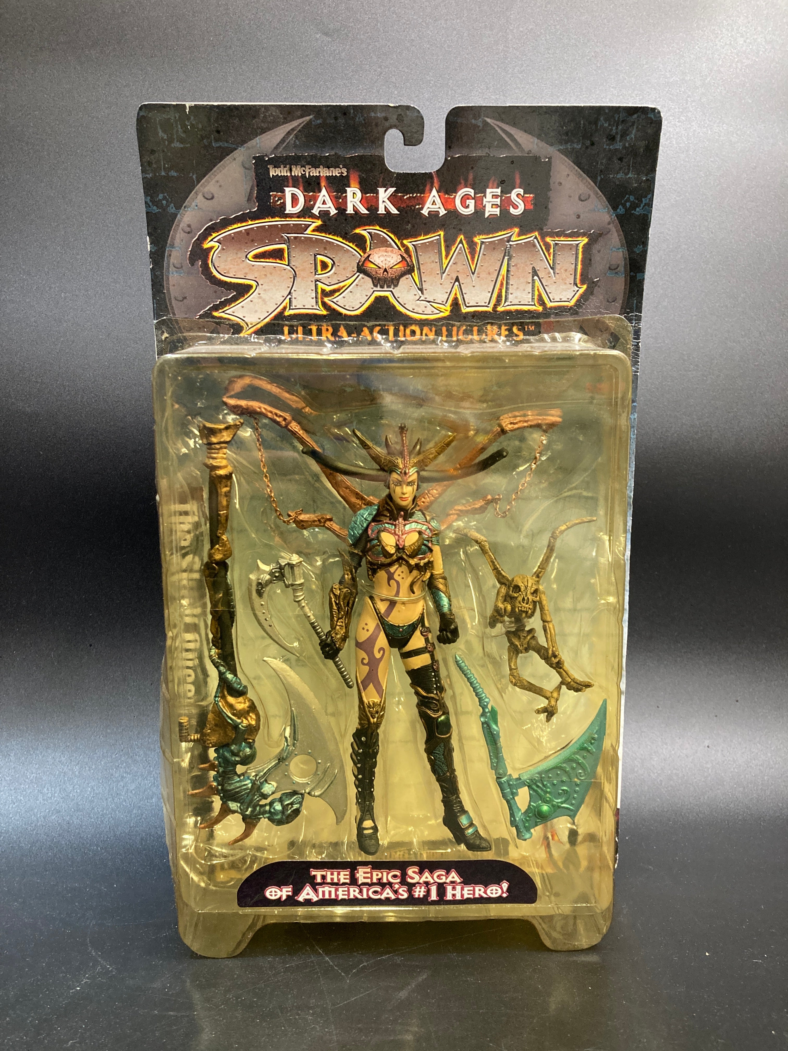 The Skull Queen McFarlane Spawn Dark Ages Figure 1998