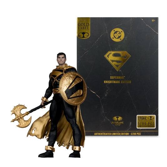 Superman Knightmare Edition McFarlane Store Exclusive DC Gold Label Figure 2025 Limited Edition 1/5700