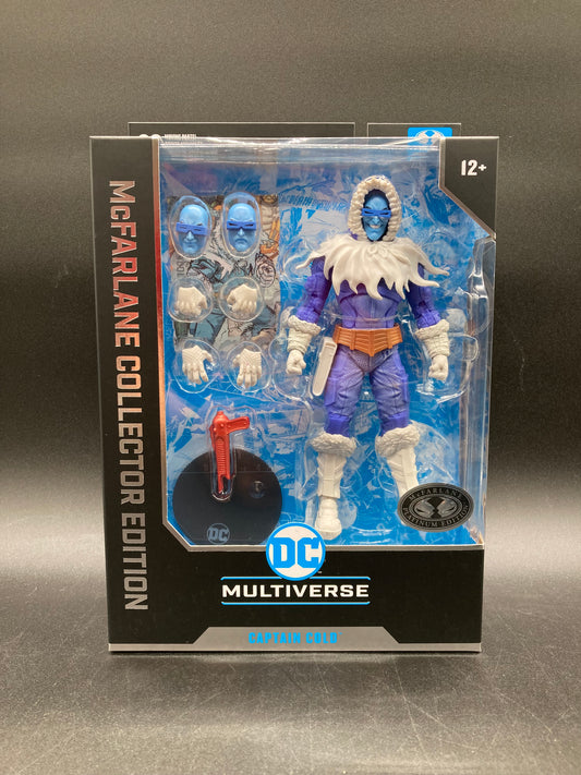 Captain Cold (Blue Variant) McFarlane Collector Edition DC Multiverse The Rogues Platinum Edition Figure 2025