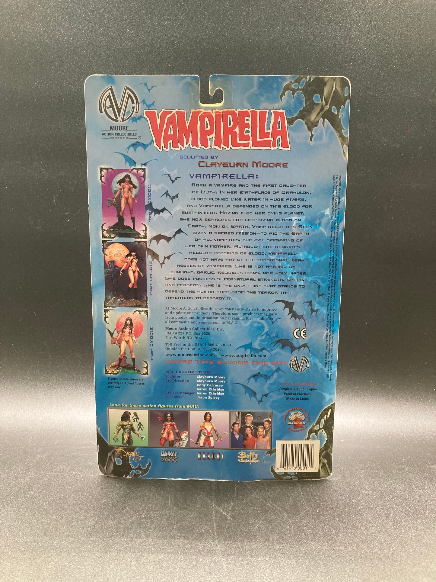 Vampirella Moore Action Collectibles Figure 2000