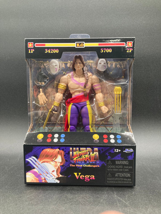 Vega Jada Toys Capcom Ultra Street Fighter II Figure 2025