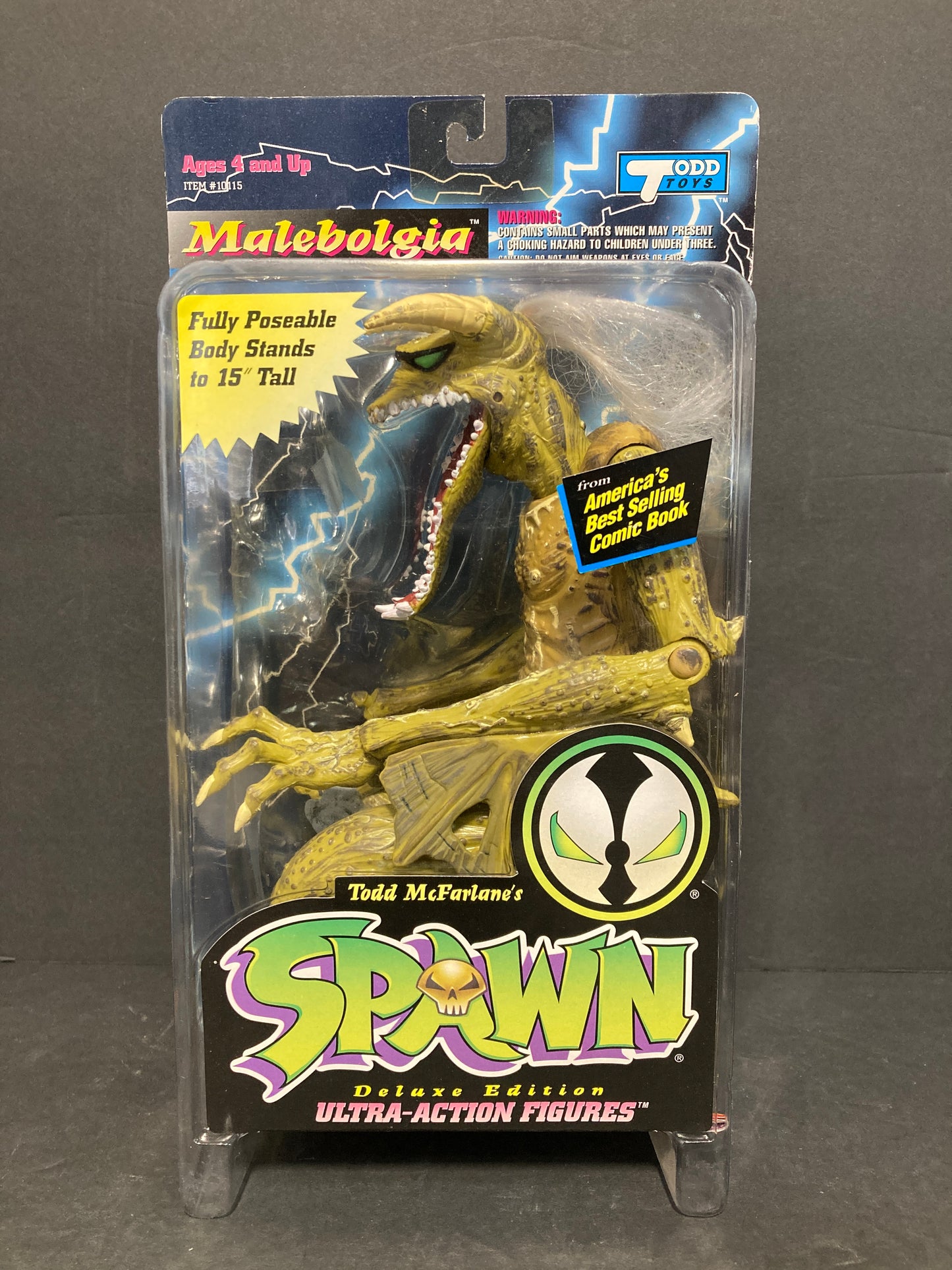 Malebolgia (Bright Green) McFarlane Todd Toys Spawn Ultra-Action Figure 1995