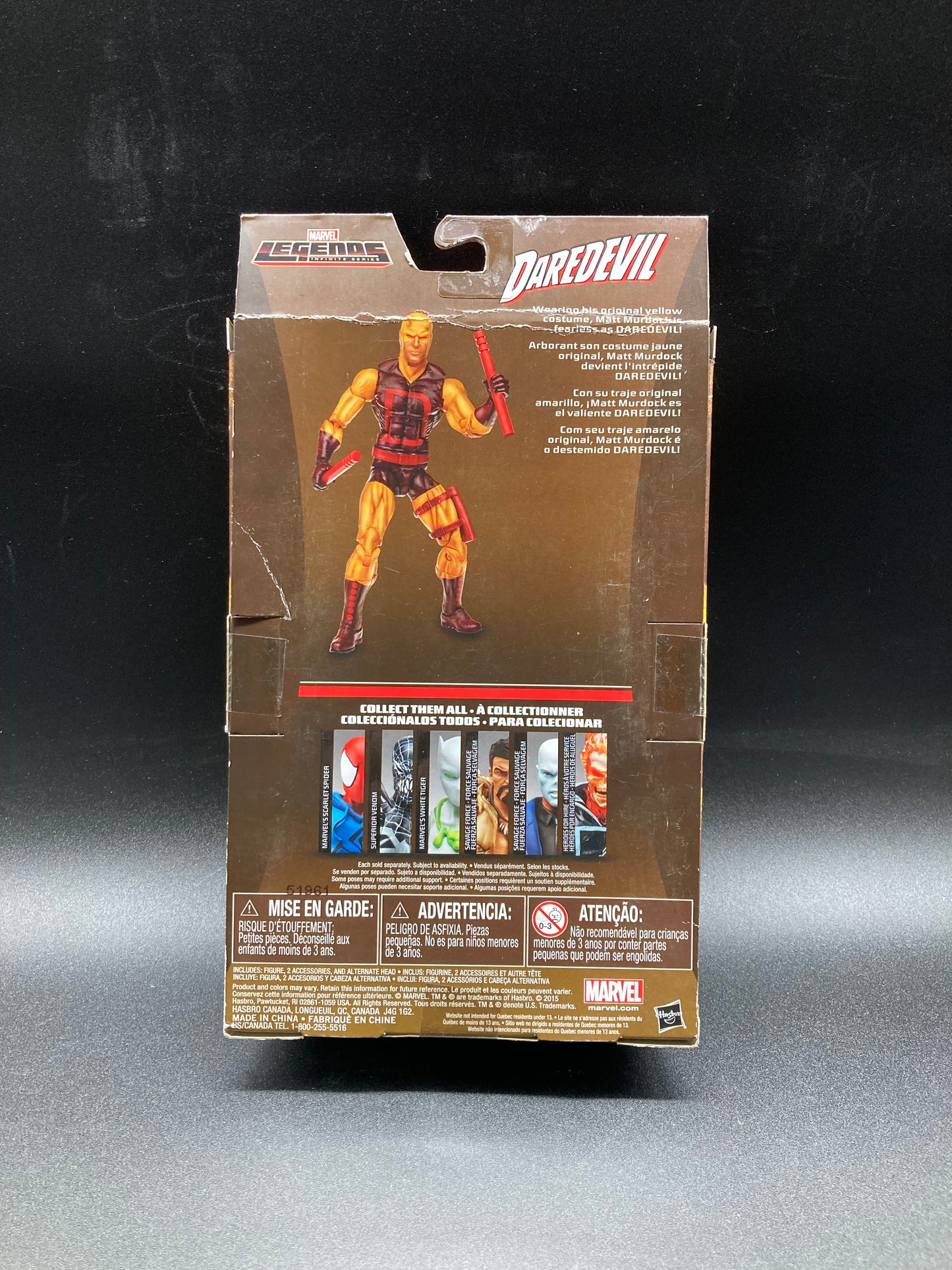 Daredevil Hasbro Marvel Legends Infinite Series Figure 2015