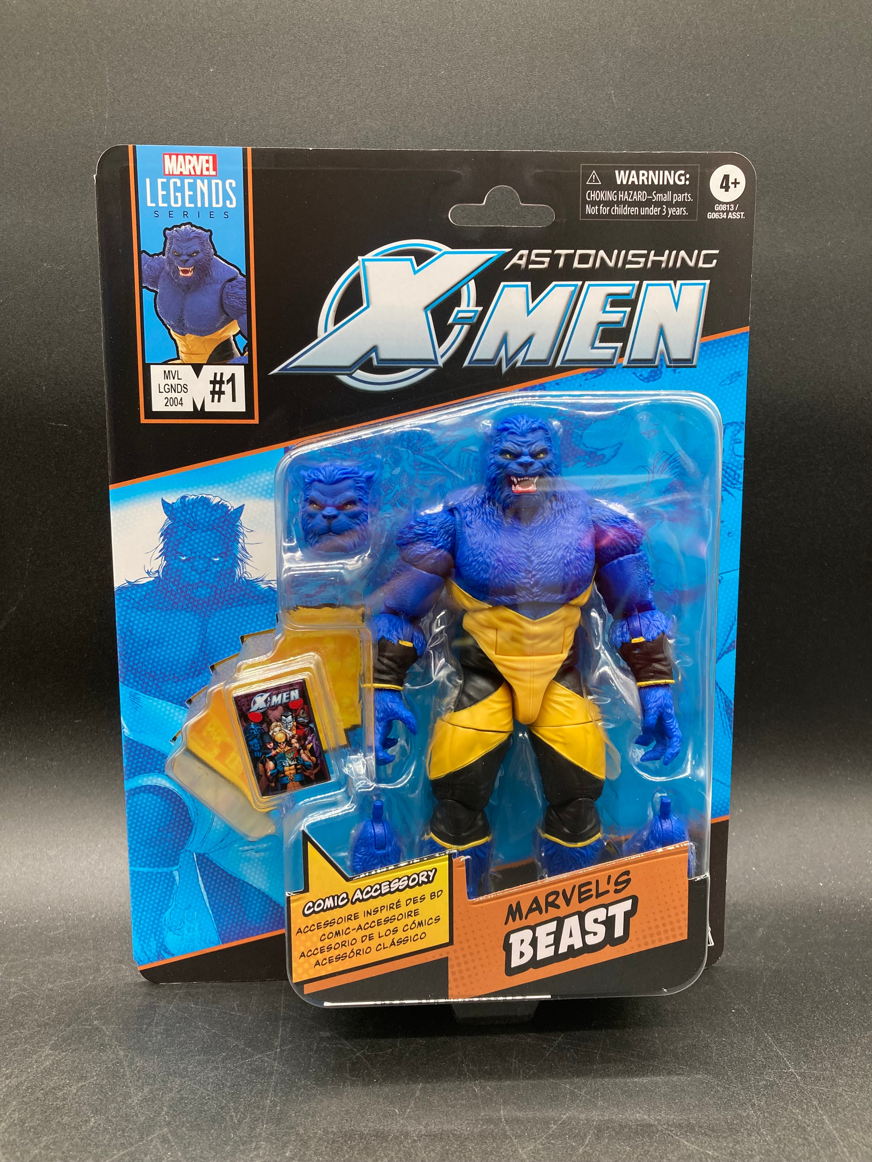 Beast Hasbro Marvel Legends Astonishing X-Men #1 Comic Cover