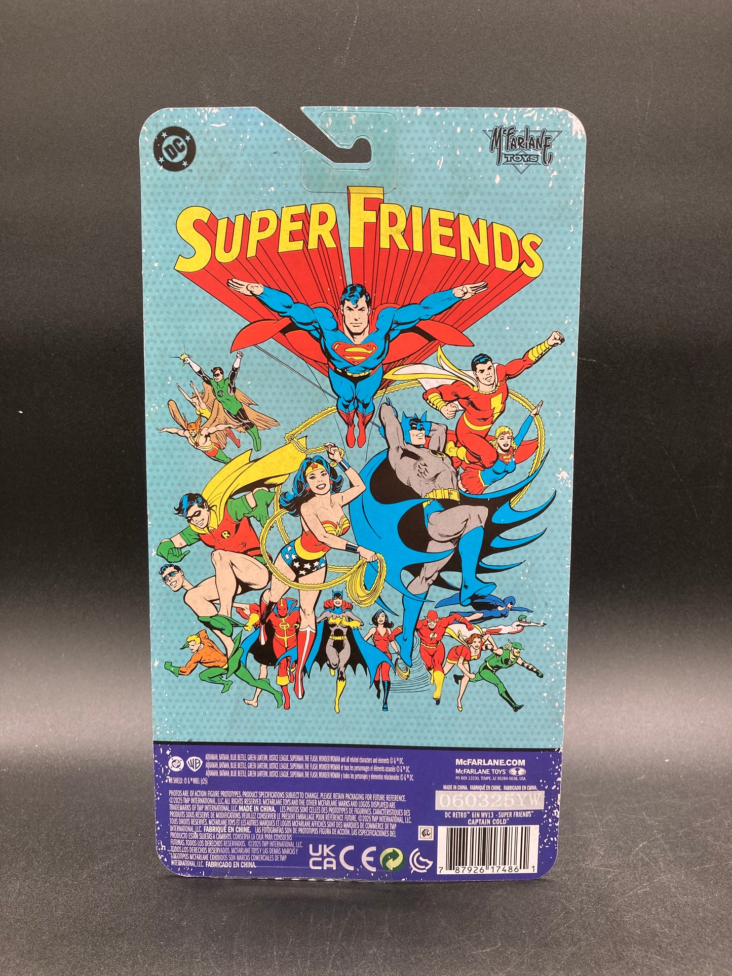 Captain Cold McFarlane DC Super Friends Figure 2025