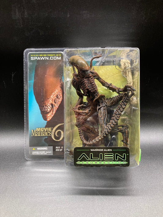 Warrior Alien McFarlane Toys Movie Maniacs Alien Resurrection Figure 2003