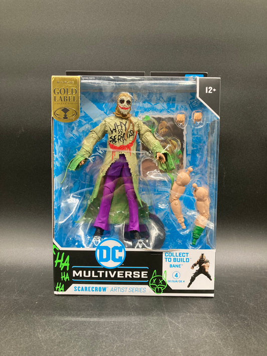 Jokerized Scarecrow McFarlane DC Multiverse Dark Knight Rises Gold Label Figure Bane CTB 2023