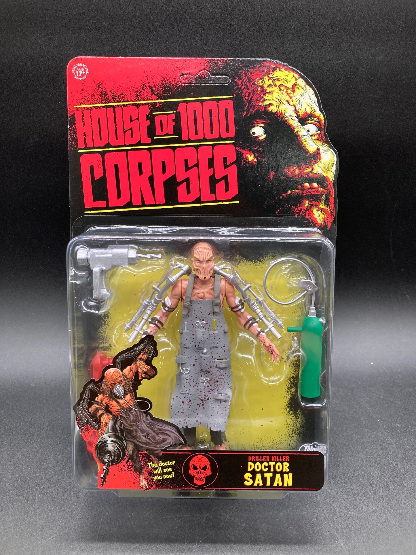 House Of 1000 Corpses Trick or Treat Studios Figures + Collector Case Set