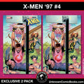 [2 Pack] X-Men '97 #4 Unknown Comics Tyler Kirkham Exclusive Var (06/26/2024)