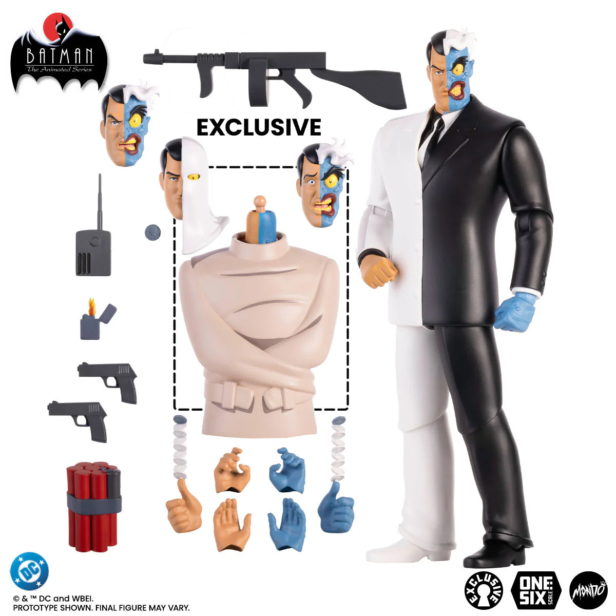 Two-Face Batman: The Animated Series MONDO Timed Edition 1:6 Scale Figure