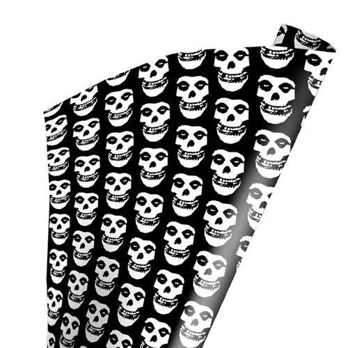Misfits Skull Wrapping Paper