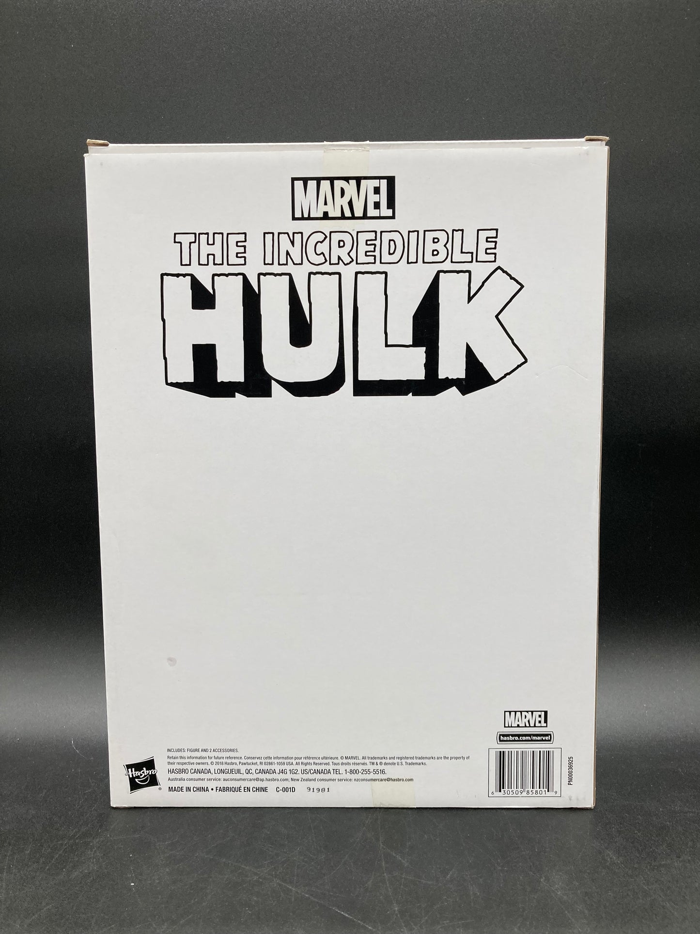 Incredible Hulk (Grey Hulk Variant) Hasbro Marvel Legends 80 Years Retro Carded Limited Edition Figure 2018