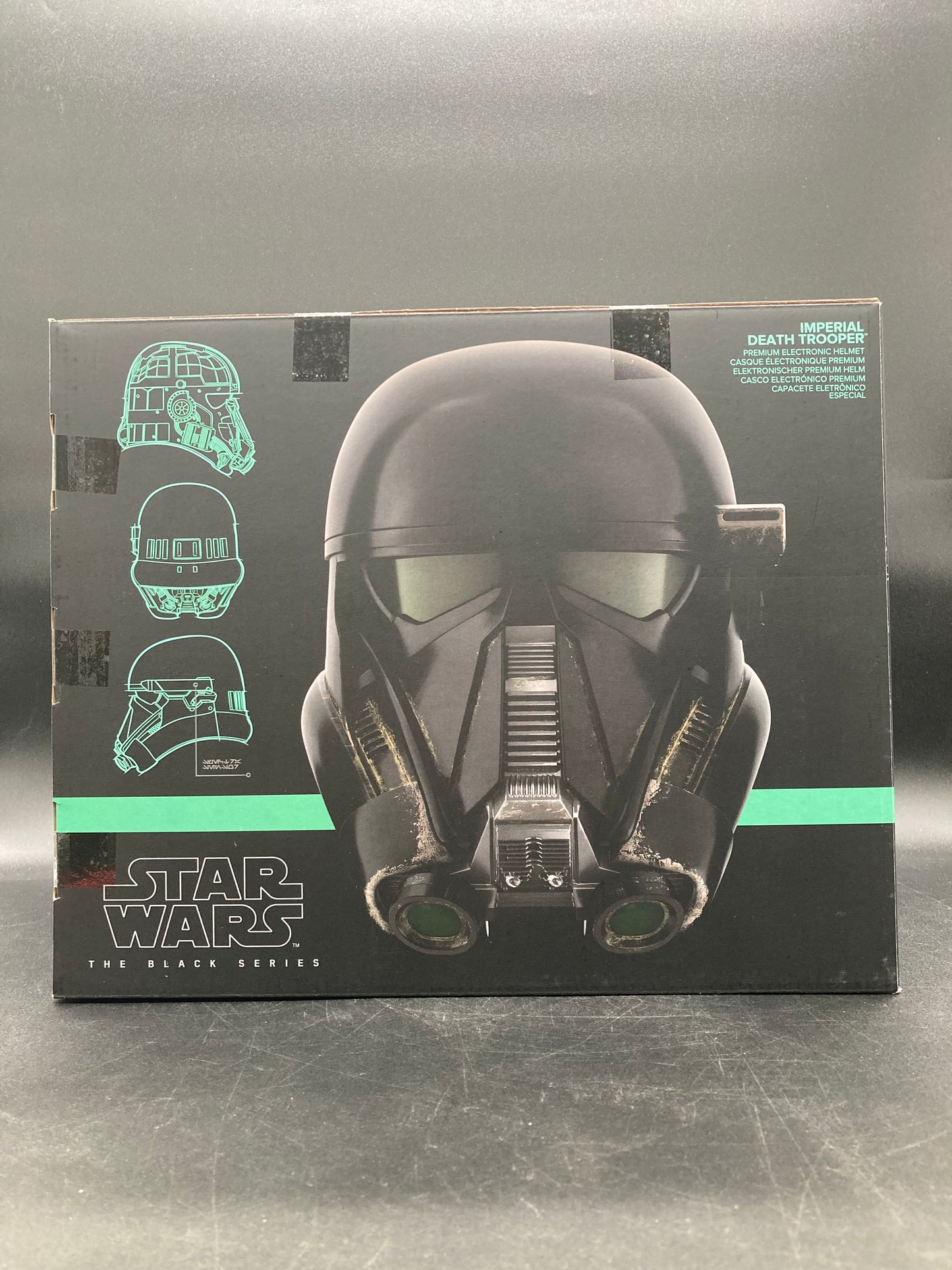 Imperial Death Trooper Helmet Hasbro Back Series Star Wars Rogue One Cosplay Helmet