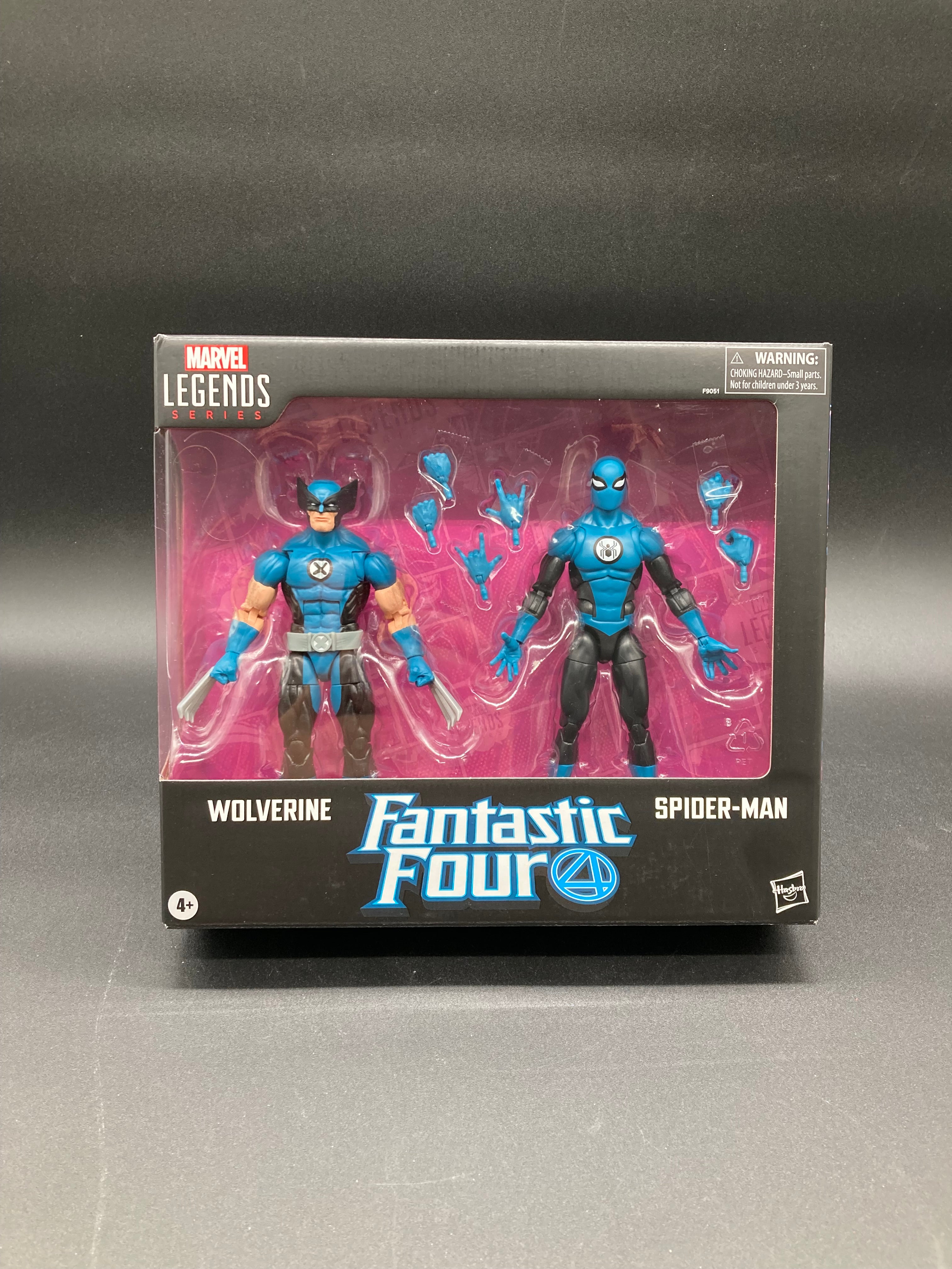 Wolverine & Spider-Man Hasbro Marvel Legends Fantastic Four 2024 Figures