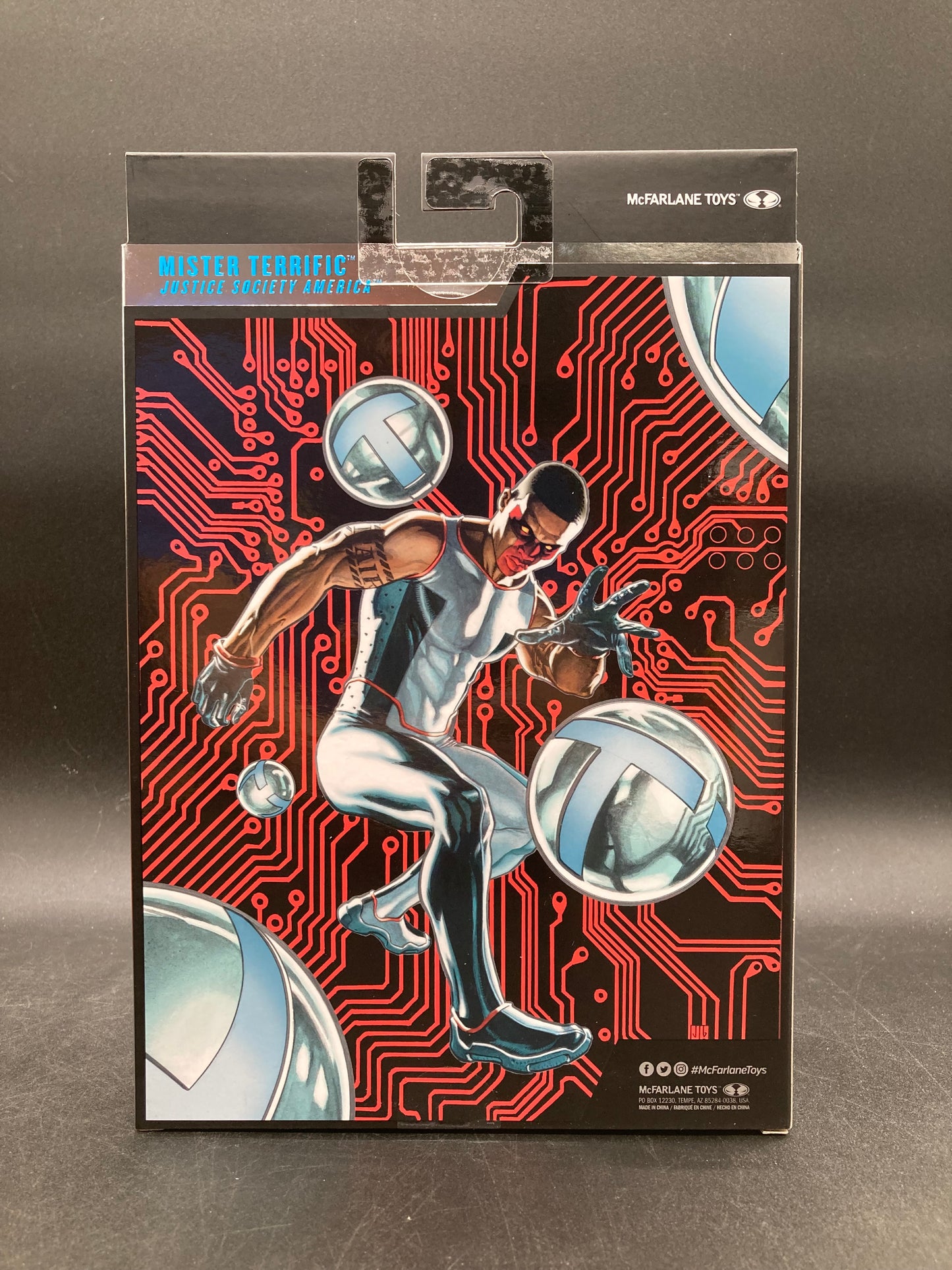 Mister Terrific (Purple Variant) McFarlane Collector Edition DC Multiverse JSA Platinum Edition Figure 2024