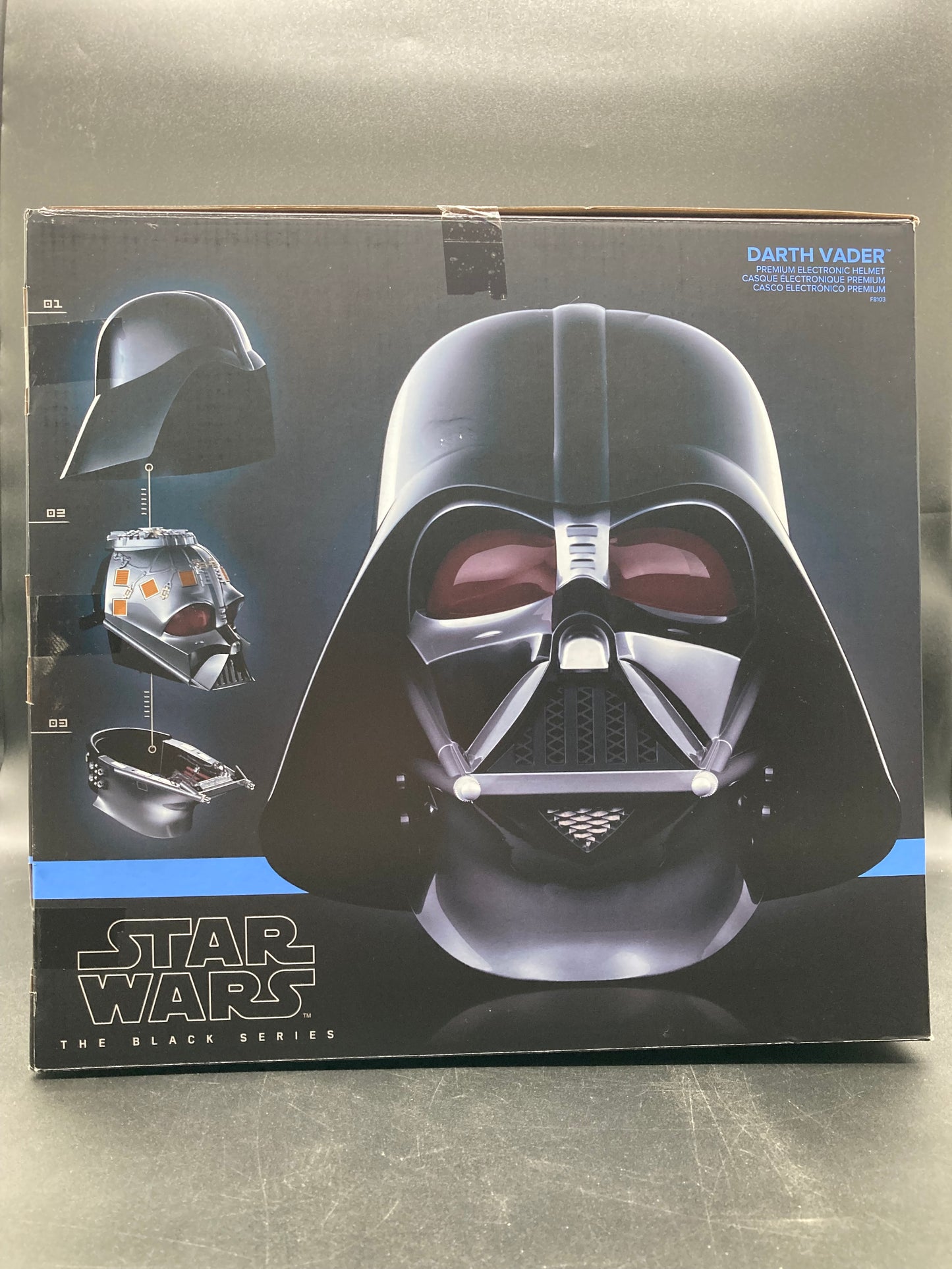Darth Vader Hasbro Star Wars Black Series Obi Wan Kenobi Cosplay Helmet
