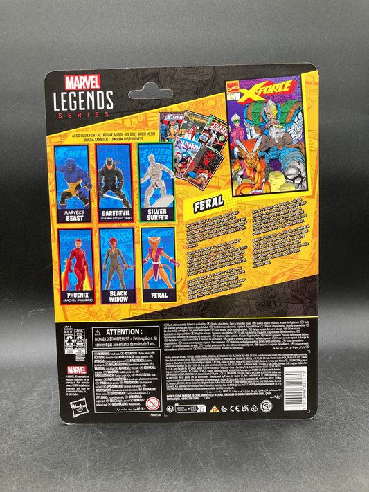 Feral Hasbro Marvel Legends X-Force #1 Comic Cover Figure