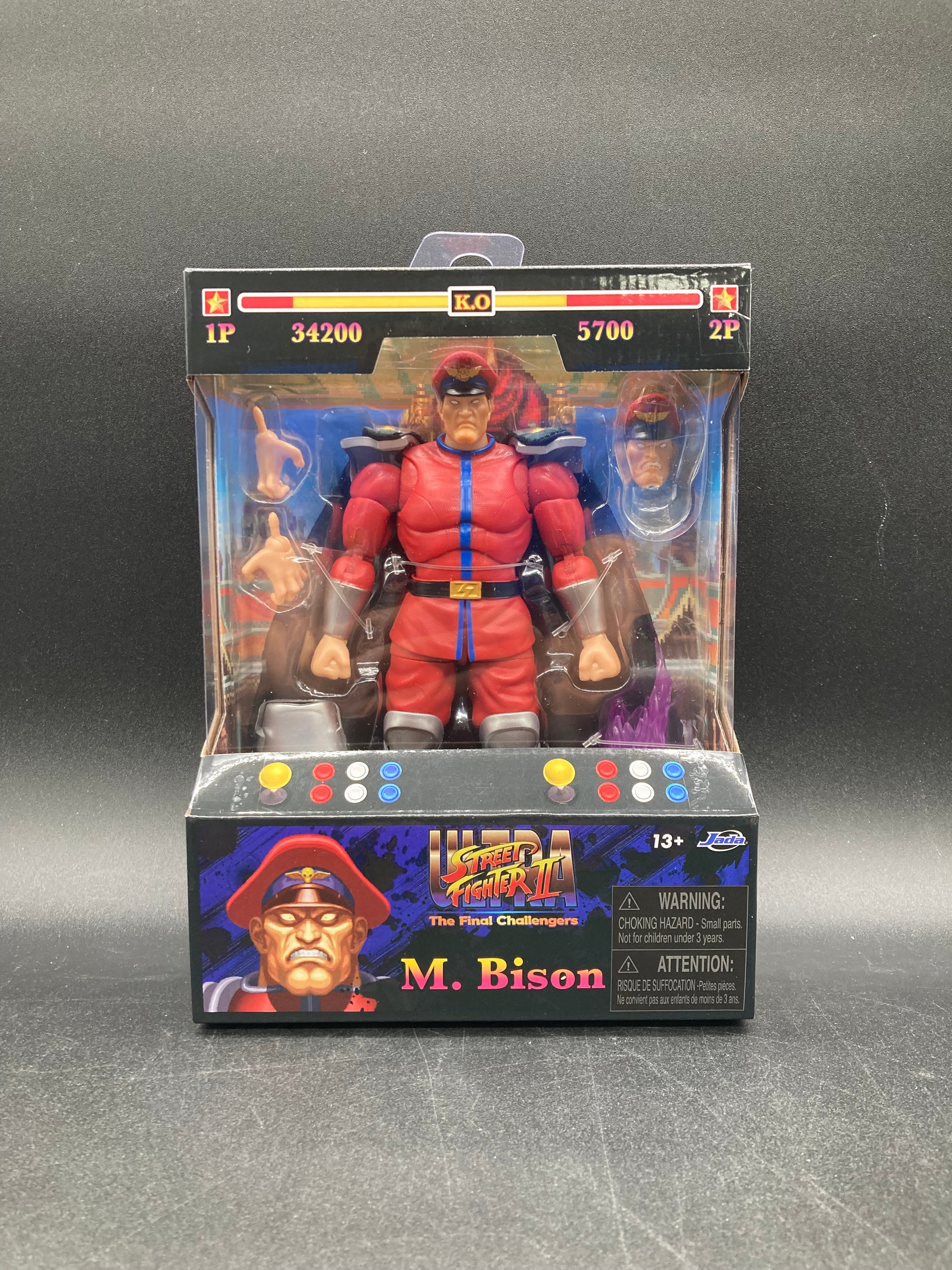 M. Bison Jada Toys Capcom Ultra Street Fighter 2 Figure 2025