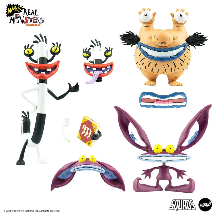 Aaahh!!! Real Monsters MONDO Squads Figure 3-Pack