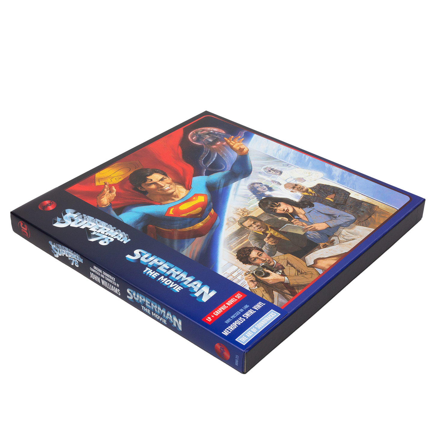 Superman: The Movie MONDO 2XLP Vinyl & Graphic Novel Box Set