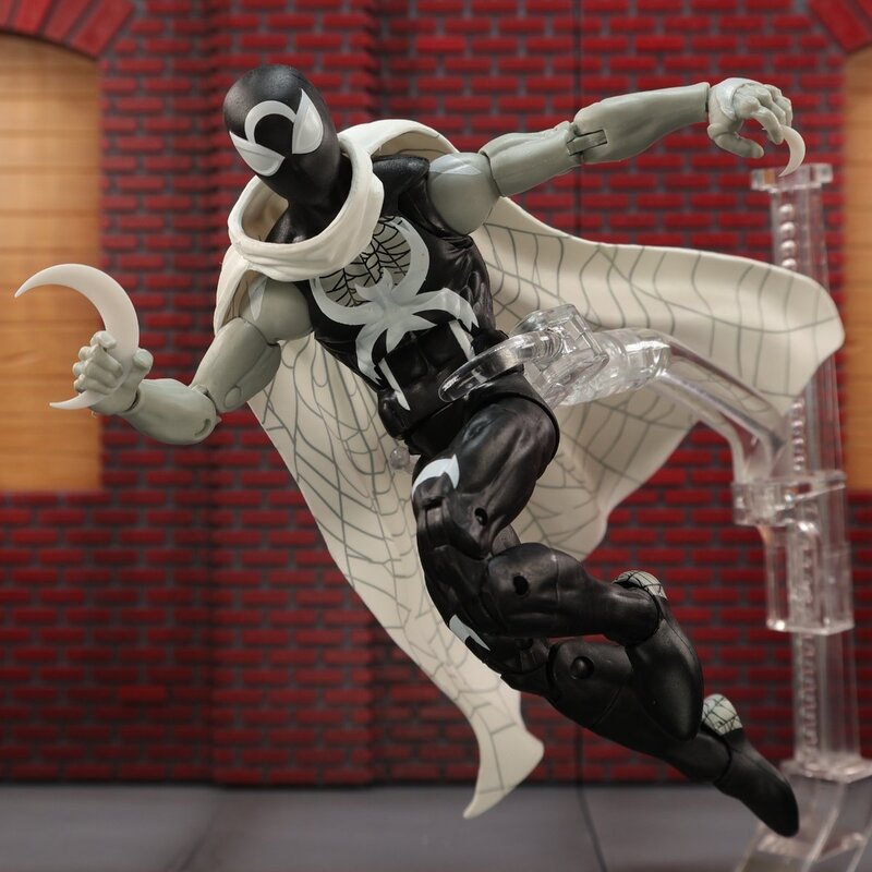 Knight-Spider Hasbro Retro Spider-Man Marvel Legends Marvel Unlimited Exclusive Figure 2024