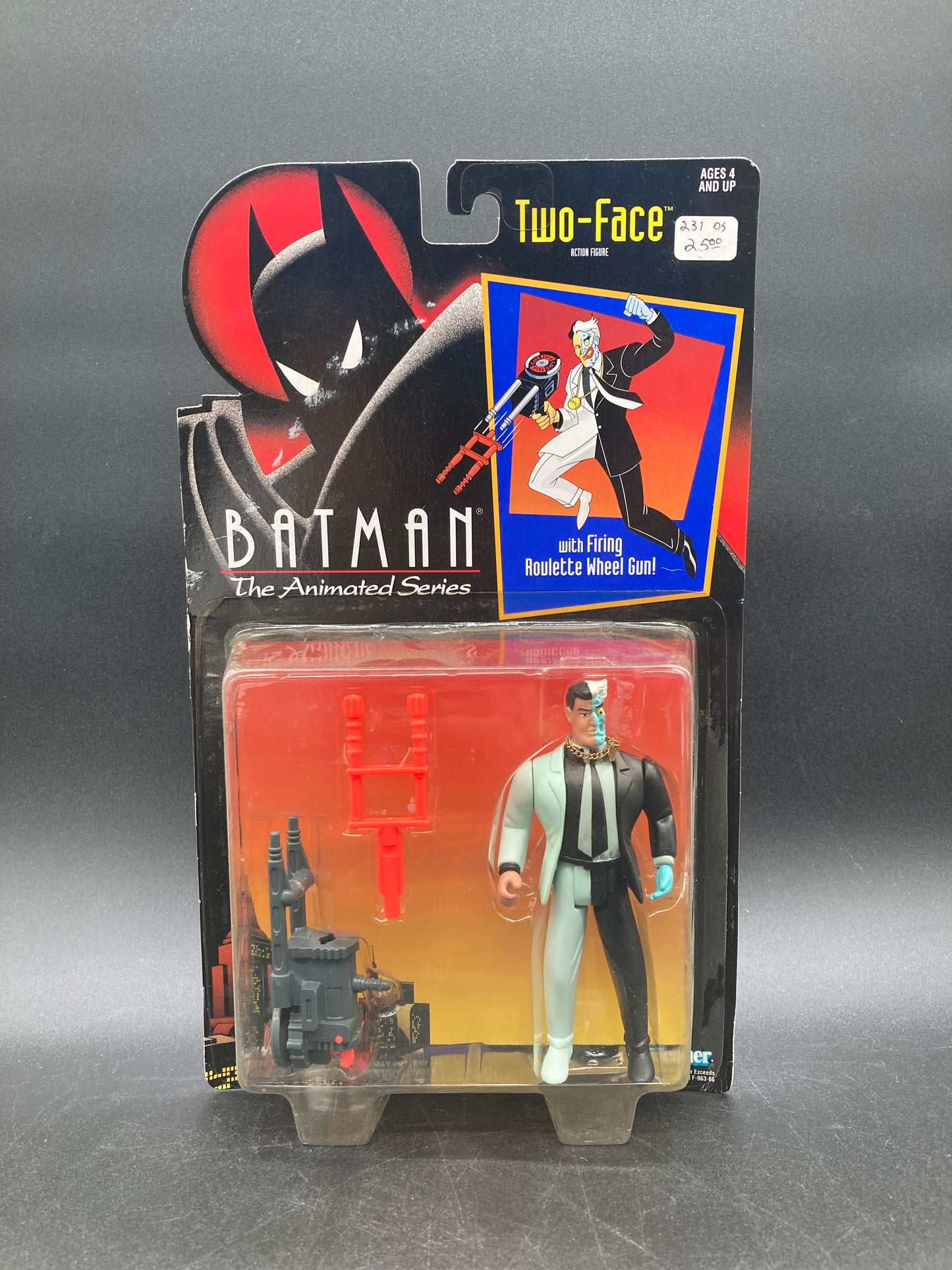 Two-Face Kenner Batman Animated Series Figure 1992