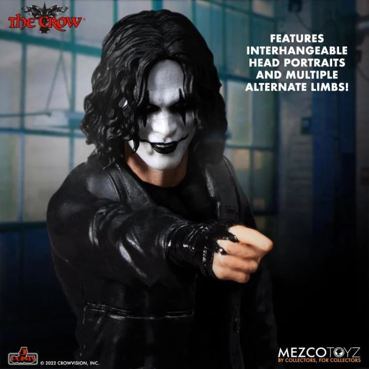 Th Crow Mezco 5-Points Deluxe Two Figure Set