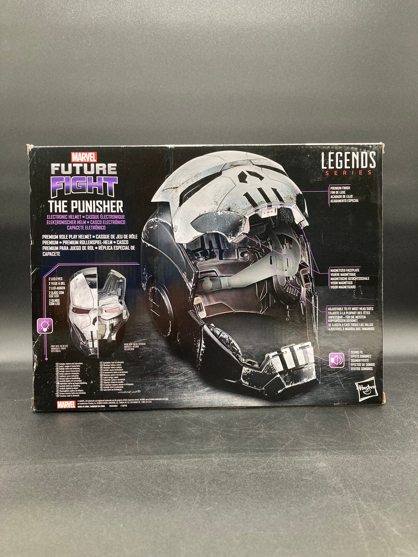 The Punisher War Machine Hasbro Marvel Legends GamerVerse Future Fight Cosplay Helmet 2019